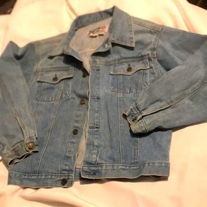 Vintage climate control jean jacket